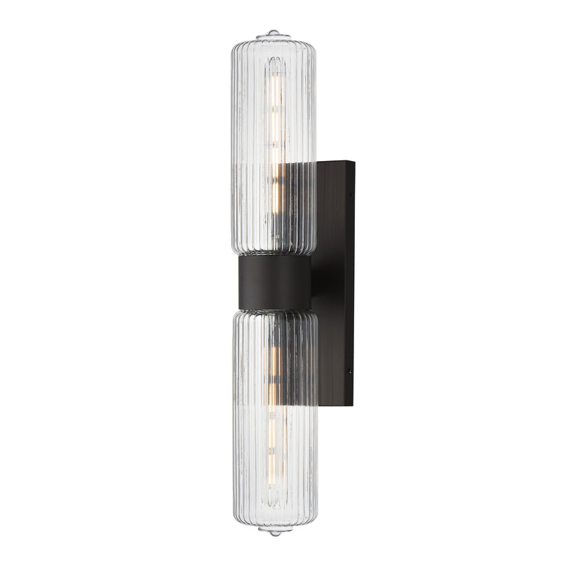 Maxim 15192CROI Two Light Wall Sconce, Oil Rubbed Bronze