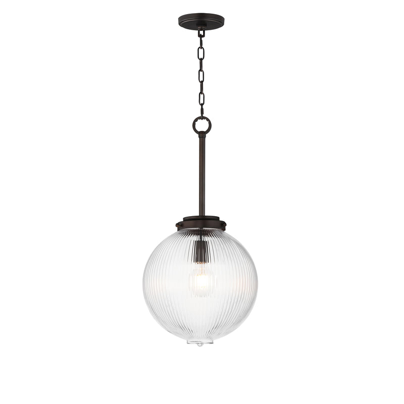Maxim 15194CROI One Light Pendant, Oil Rubbed Bronze