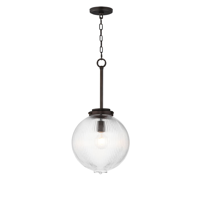 Maxim 15194CROI One Light Pendant, Oil Rubbed Bronze