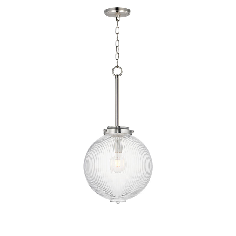 Maxim 15194CRSN One Light Pendant, Satin Nickel