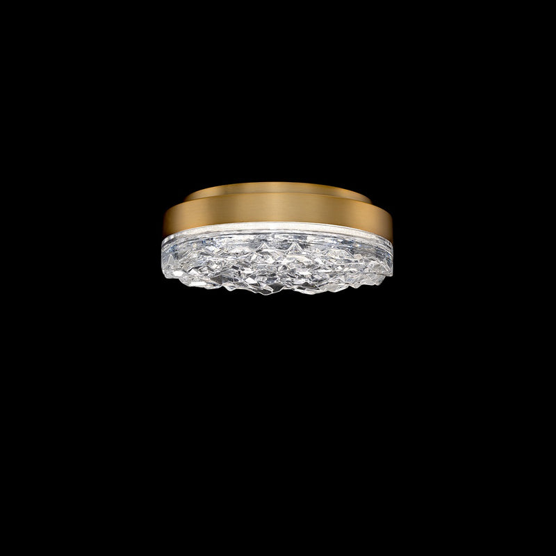 Schonbek Beyond BFM96412-AB LED Flush Mount, Aged Brass