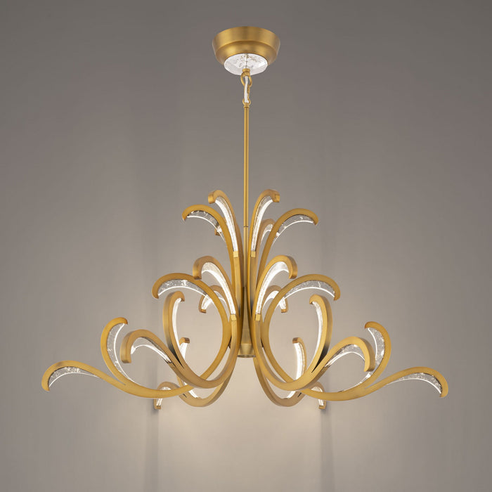 Schonbek Beyond BPD17539-AB LED Pendant, Aged Brass