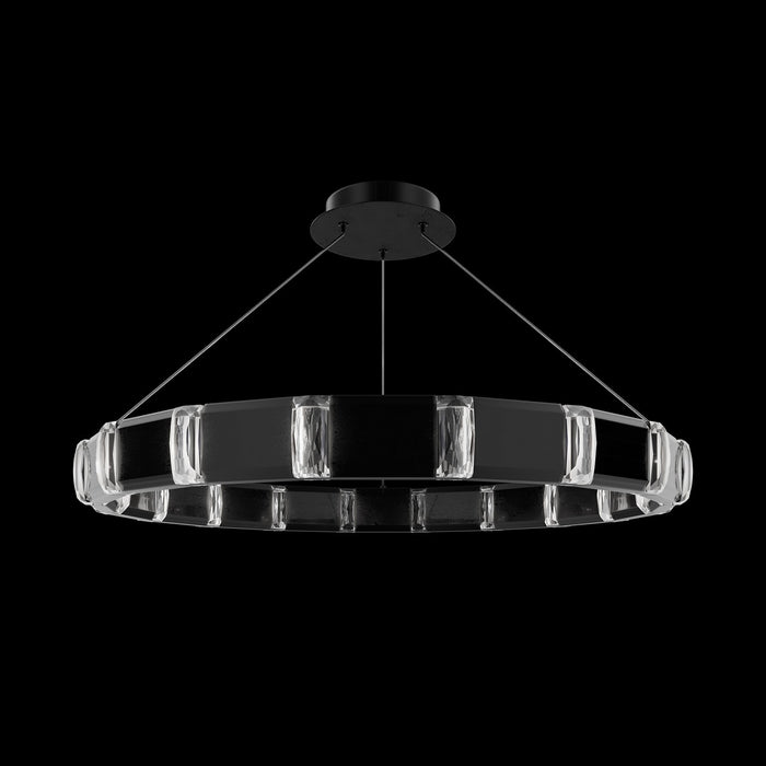 Schonbek Beyond BPD19536-NB LED Pendant, Black Polished Nickel