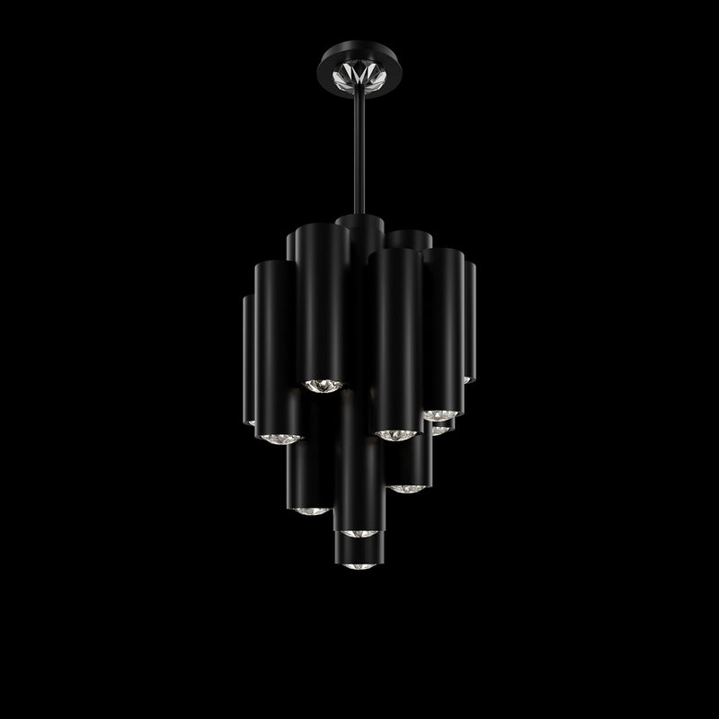 Schonbek Beyond BPD41521-BK LED Pendant, Black