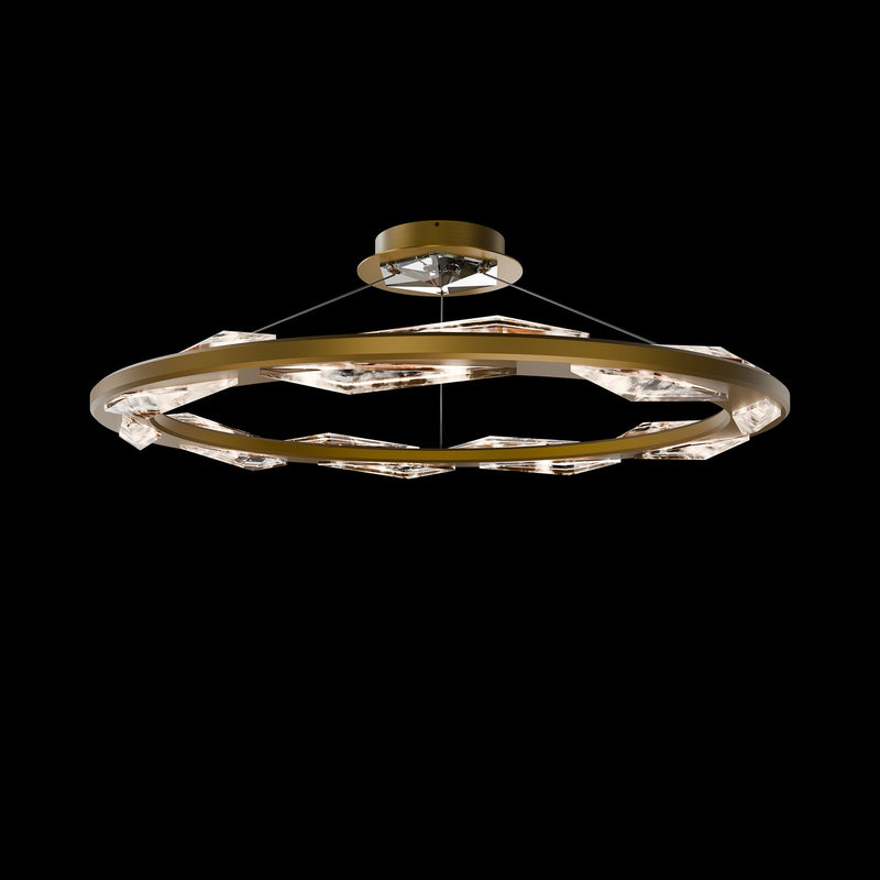 Schonbek Beyond BPD44536-AB LED Pendant, Aged Brass