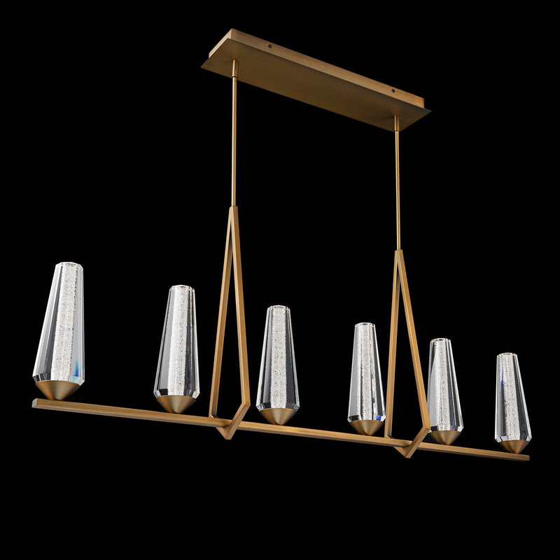 Schonbek Beyond BPD66247-AB LED Pendant, Aged Brass