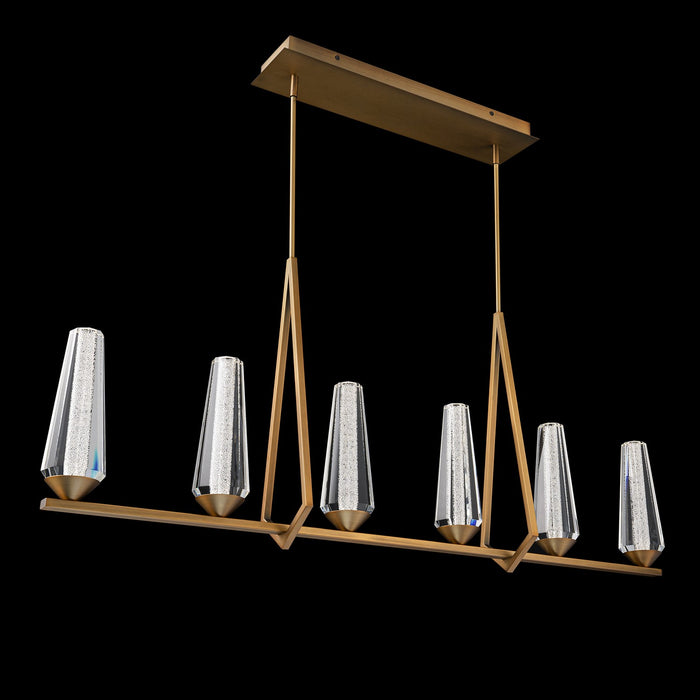 Schonbek Beyond BPD66247-AB LED Pendant, Aged Brass