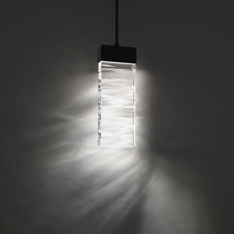Schonbek Beyond BPDW21316-BK LED Outdoor Pendant, Black