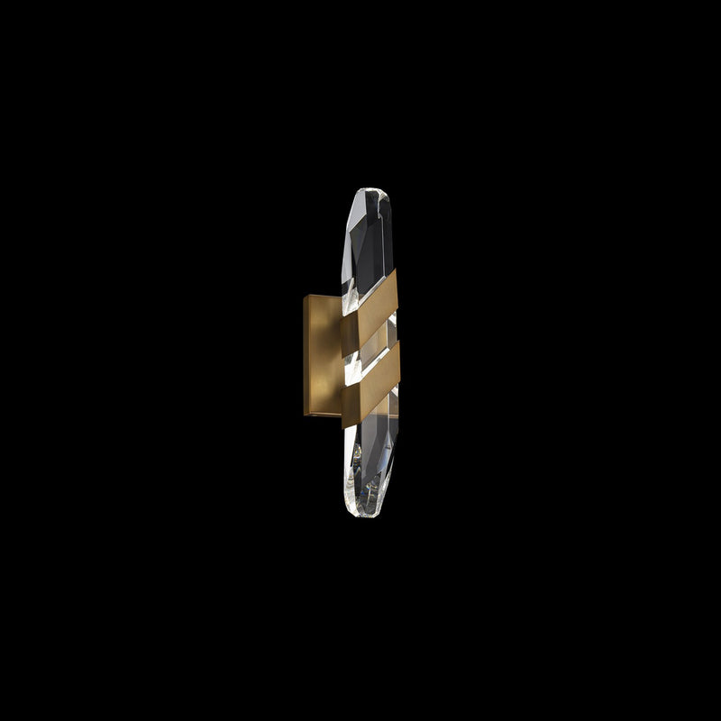 Schonbek Beyond BWS18516-AB LED Wall Sconce, Aged Brass
