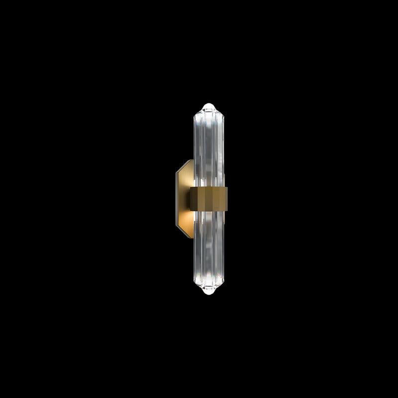 Schonbek Beyond BWS40516-AB LED Wall Sconce, Aged Brass