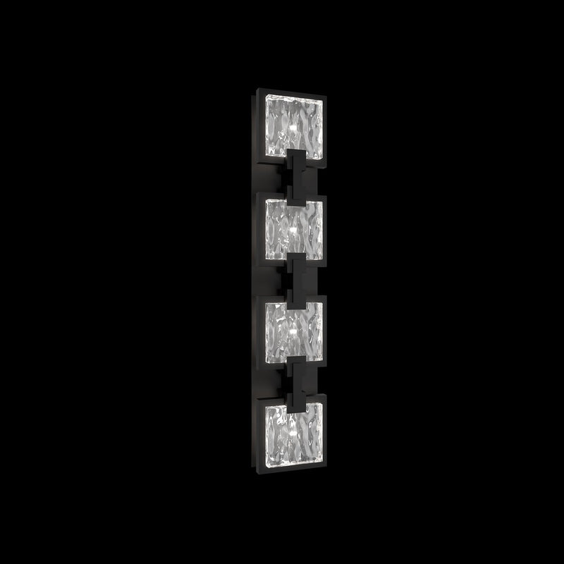 Schonbek Beyond BWSW50526-BK LED Outdoor Wall Sconce, Black