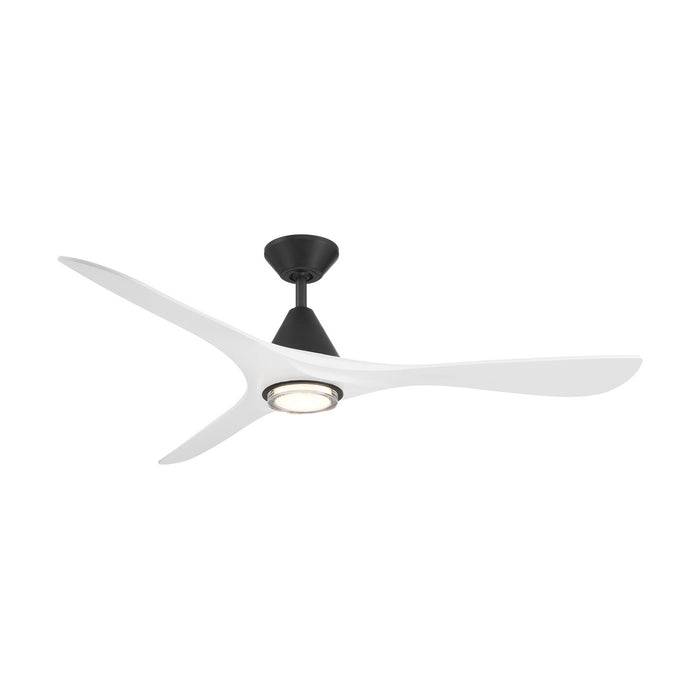 Modern Forms Fans FR-D2504-60L-MB/MW 60" Ceiling Fan, Matte Black/Matte White