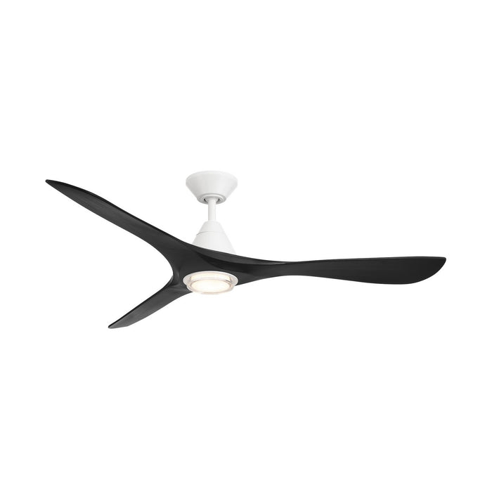 Modern Forms Fans FR-D2504-60L-MW/MB 60" Ceiling Fan, Matte White/Matte Black