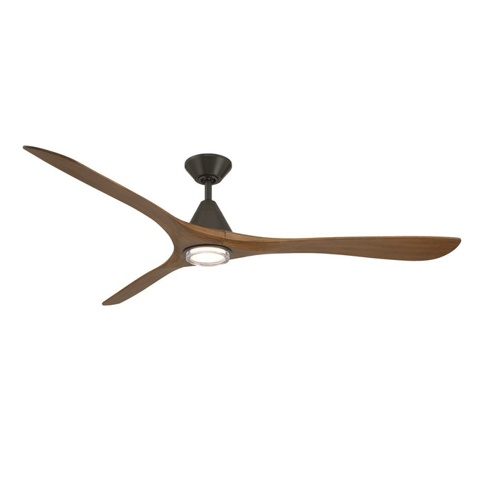 Modern Forms Fans FR-D2504-72L-BZ/DK 72" Ceiling Fan, Bronze/Distressed Koa
