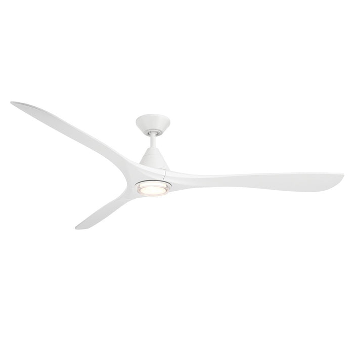 Modern Forms Fans FR-D2504-72L-MW 72" Ceiling Fan, Matte White