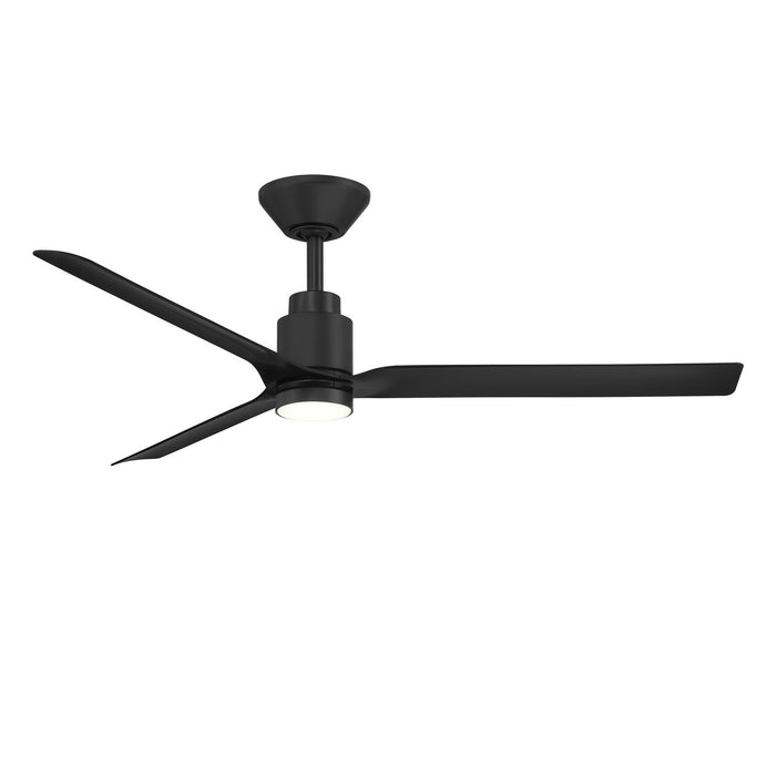 Modern Forms Fans FR-W2502-52L-MB 52" Ceiling Fan, Matte Black