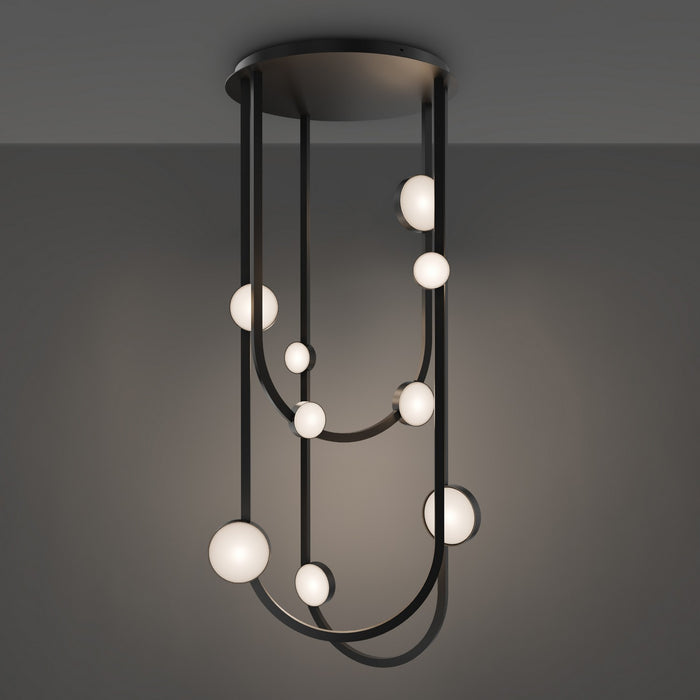 Modern Forms FM-42551-35-BK LED Flush Mount, Black