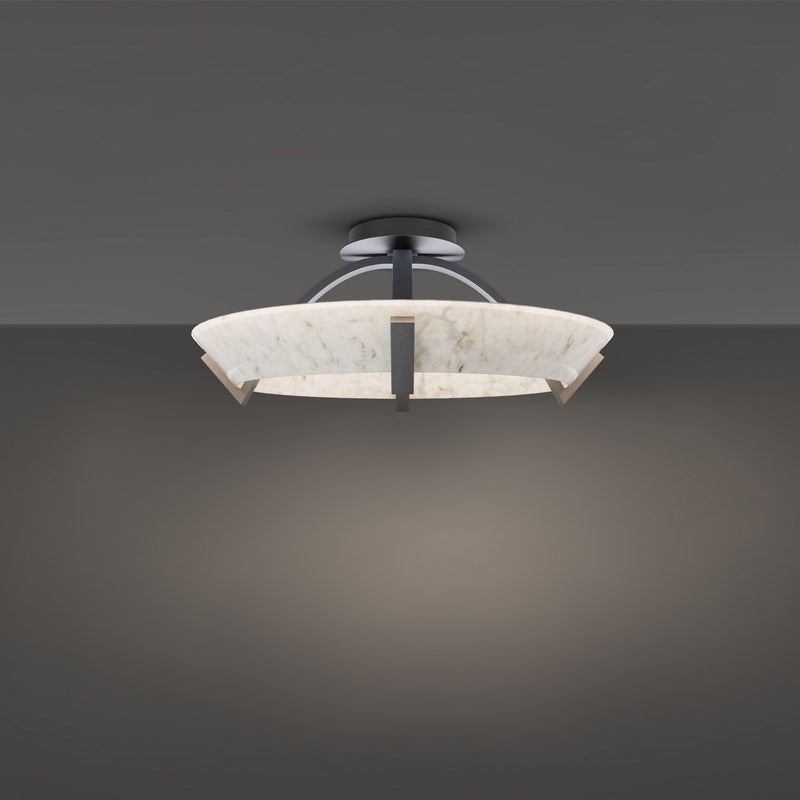 Modern Forms FM-54519-AN LED Flush Mount, Antique Nickel