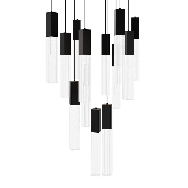 Modern Forms PD-30813S-BK LED Pendant, Black