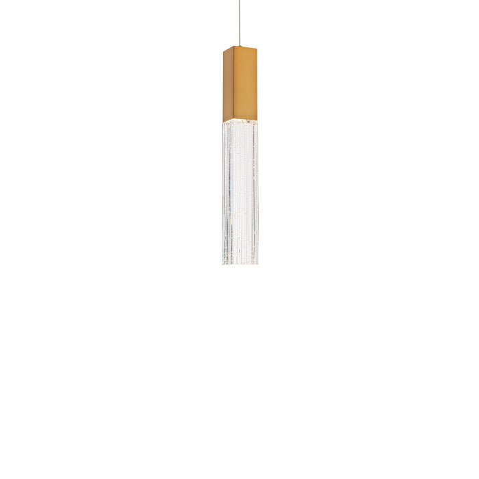 Modern Forms PD-30816-35-AB LED Mini Pendant, Aged Brass