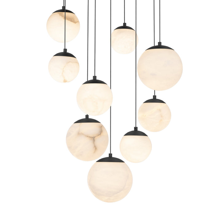 Modern Forms PD-34409R-BK LED Pendant, Black