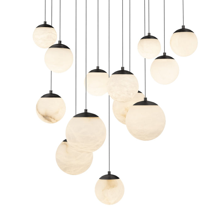 Modern Forms PD-34413S-BK LED Pendant, Black