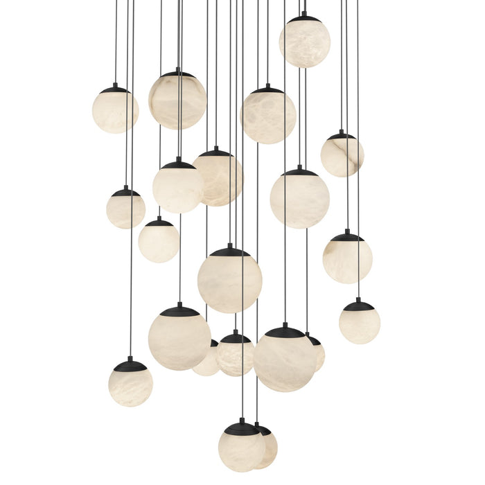 Modern Forms PD-34421R-BK LED Pendant, Black