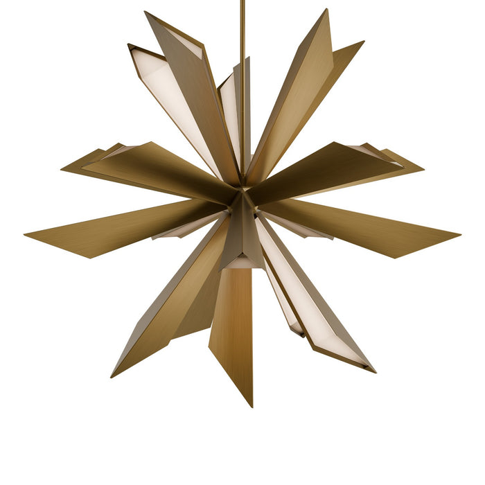 Modern Forms PD-34540-AB LED Pendant, Aged Brass