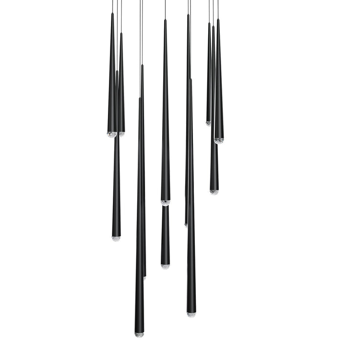 Modern Forms PD-41713S-BK LED Pendant, Black