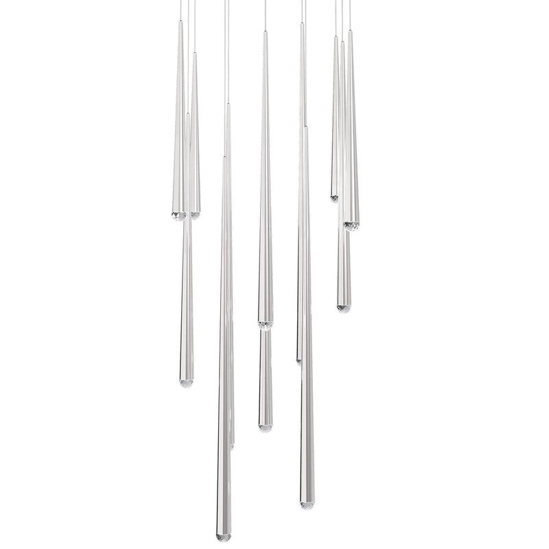 Modern Forms PD-41713S-PN LED Pendant, Polished Nickel