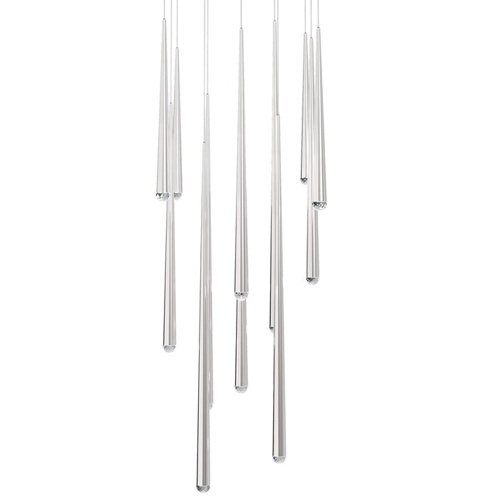 Modern Forms PD-41713S-PN LED Pendant, Polished Nickel