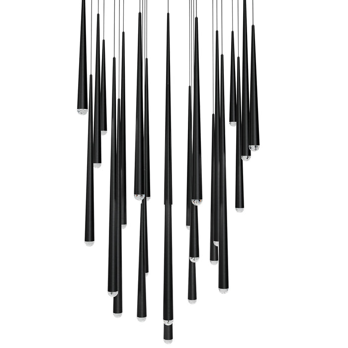 Modern Forms PD-41725S-BK LED Pendant, Black