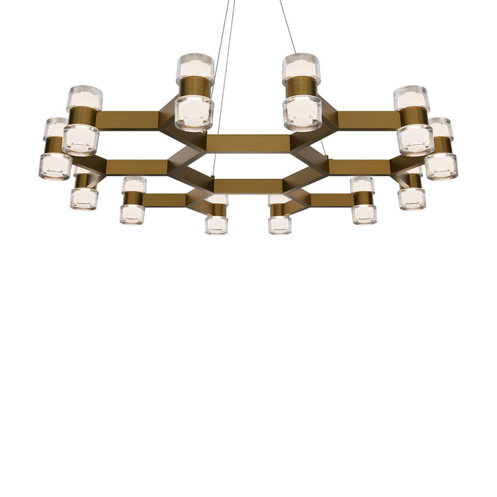Modern Forms PD-4536-AB LED Pendant, Aged Brass