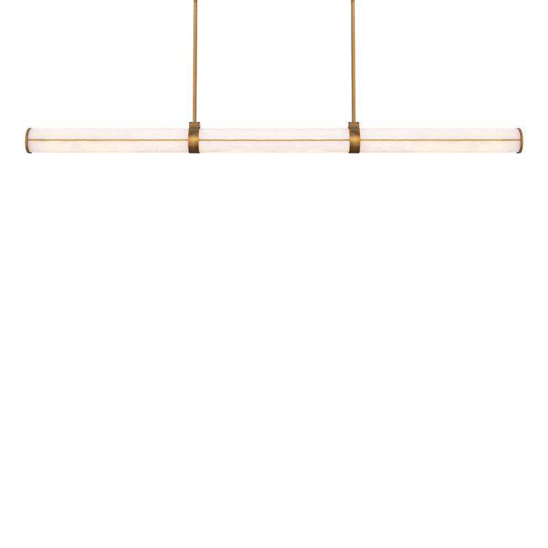 Modern Forms PD-56448-AB LED Linear Pendant, Aged Brass