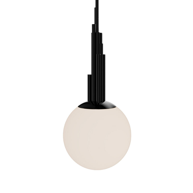 Modern Forms PD-60510-40-NB LED Pendant, Polished Black Nickel