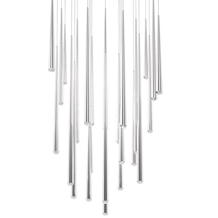 Modern Forms PD-41725S-PN LED Pendant, Polished Nickel