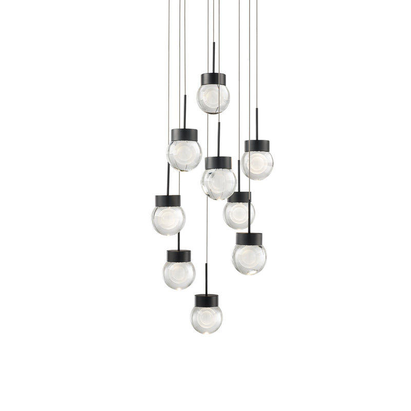 Modern Forms PD-82009R-BK LED Pendant, Black