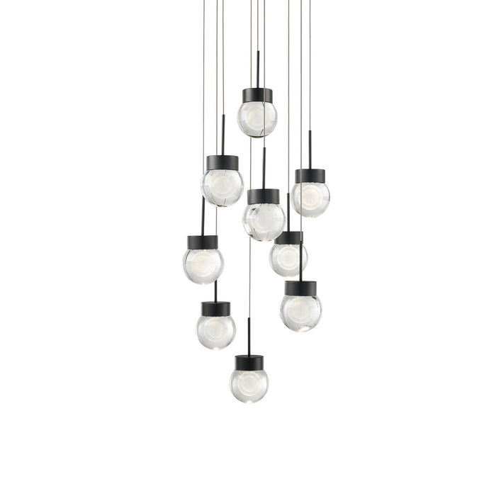 Modern Forms PD-82009R-BK LED Pendant, Black