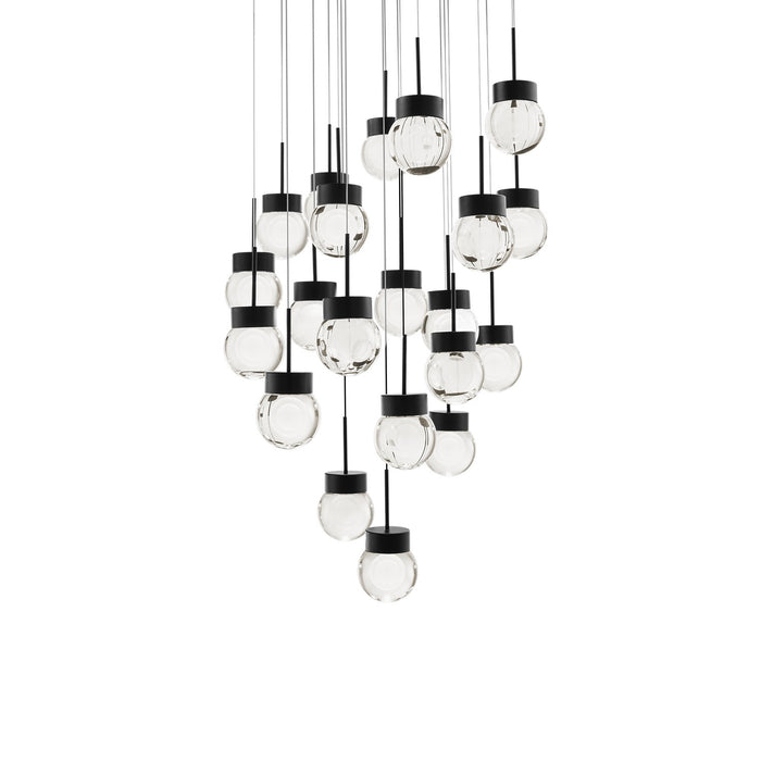 Modern Forms PD-82021R-BK LED Pendant, Black