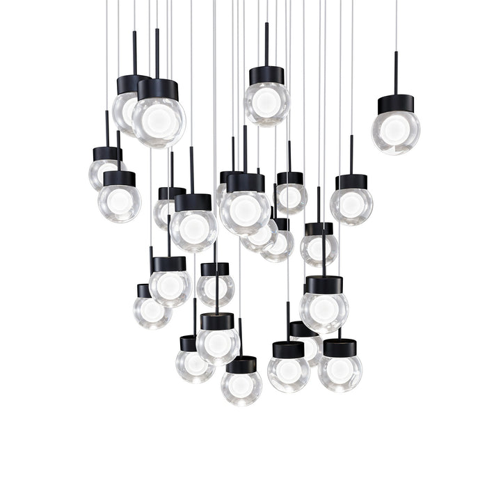 Modern Forms PD-82025S-BK LED Pendant, Black