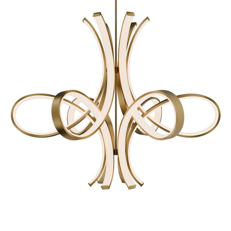 Modern Forms PD-90556-AB LED Pendant, Aged Brass