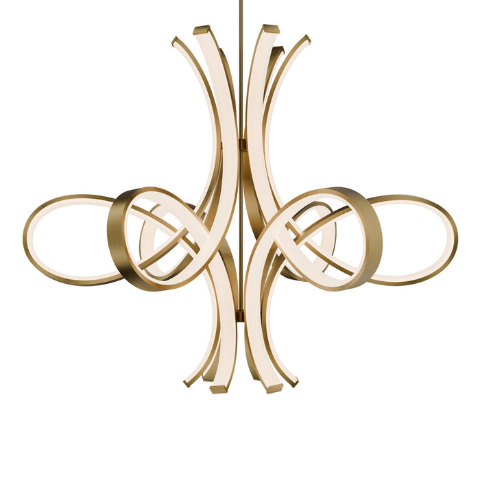 Modern Forms PD-90556-AB LED Pendant, Aged Brass
