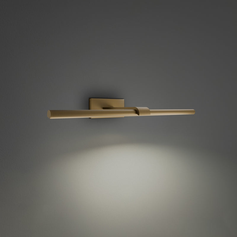 Modern Forms PL-48524-30-AB LED Picture Light, Aged Brass