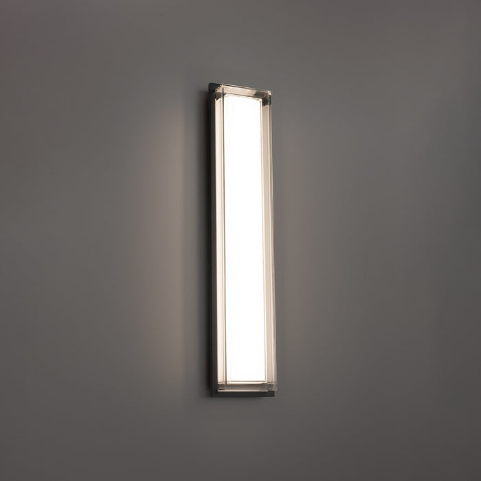 Modern Forms WS-W16526-30-BK LED Outdoor Wall Sconce, Black