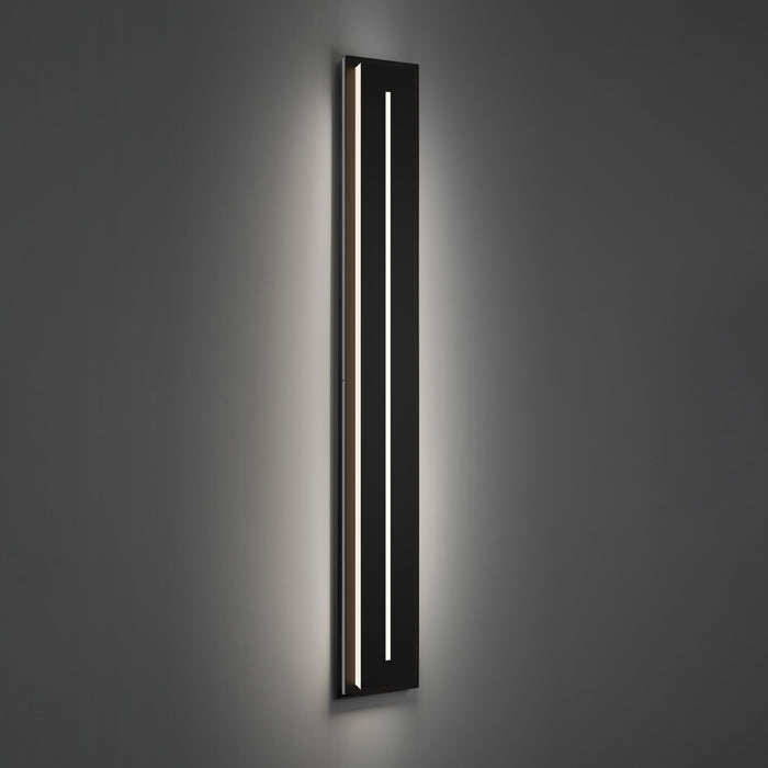 Modern Forms WS-W66256-30-BK LED Outdoor Wall Sconce, Black