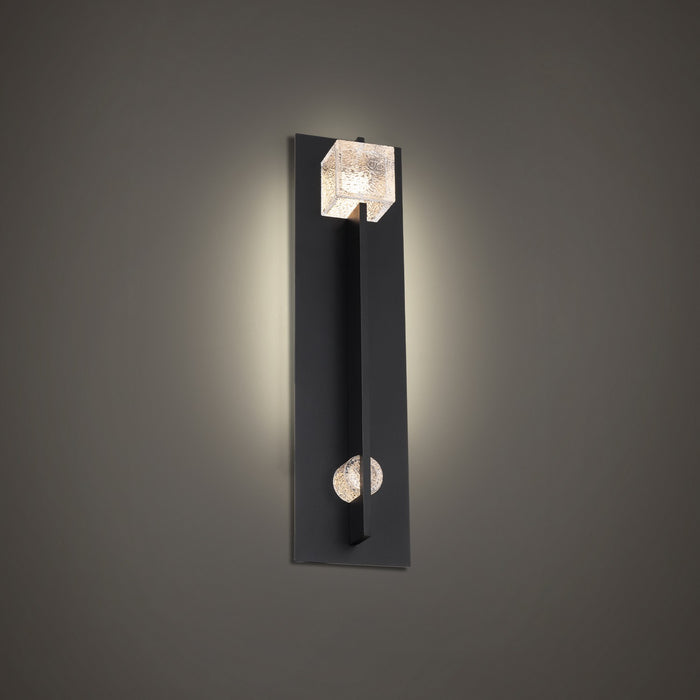 Modern Forms WS-W68522-BK LED Outdoor Wall Sconce, Black