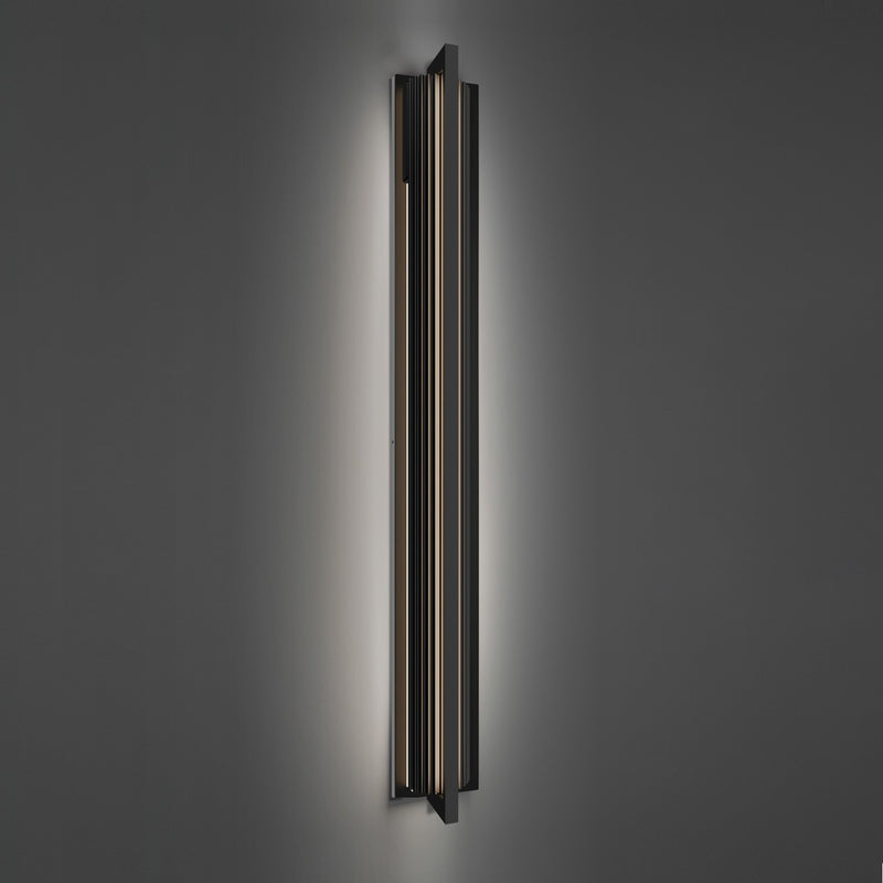 Modern Forms WS-W70560-BK LED Outdoor Wall Sconce, Black