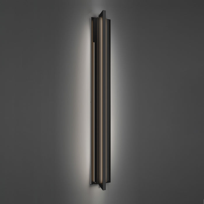 Modern Forms WS-W70560-BK LED Outdoor Wall Sconce, Black