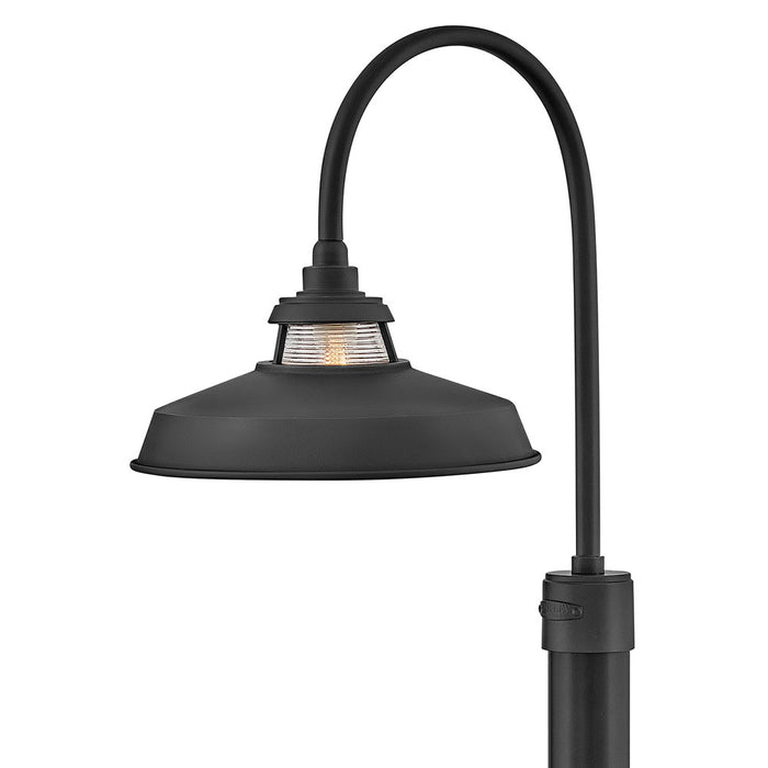 Hinkley 1191BK LED Post Mount, Black
