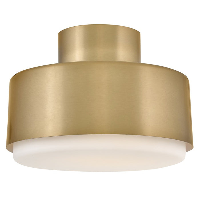 Hinkley 30072LCB LED Semi-Flush Mount, Lacquered Brass